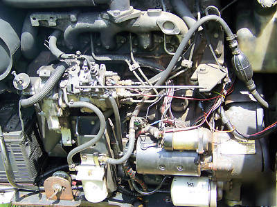 92 bobcat 853 skid steer loader skidloader diesel 58HP