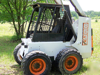 92 bobcat 853 skid steer loader skidloader diesel 58HP