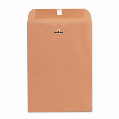 Lot of 100 brown kraft 32 lb. 10 x 13 clasp envelopes