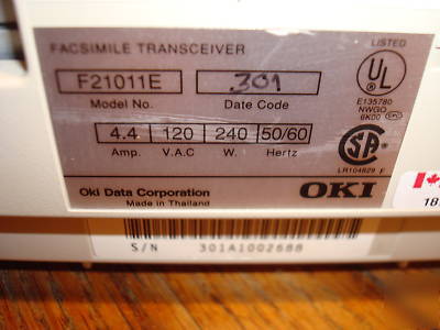 Okifax 5780 fax machine. real nice.