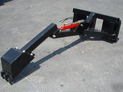Skid steer loader backhoe skidsteer attachment bobcat 