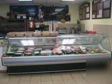 Deli case display refrigerator cooler, 120 inches