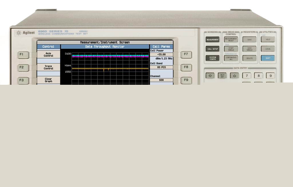Hp/agilent E5515T /003-E1962B wireless communications t
