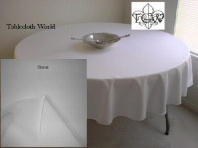 Tablecloth -wedding style round 90