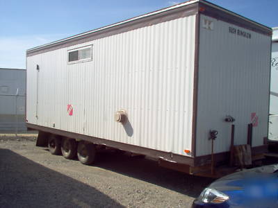  heavy duty enclosed 28' x 8' storage/shop/car trailer