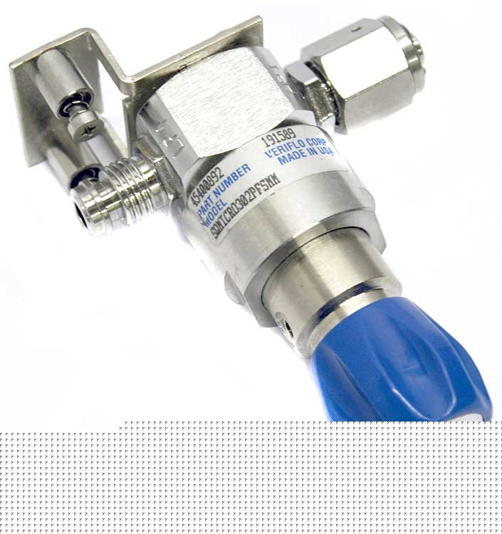 Parker/veriflo 45400892 psi regulator SQMICRO302PFSMM