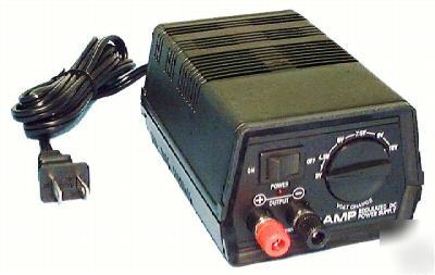 Hd linear dc power supply adj 3-12V @ 2A + test leads