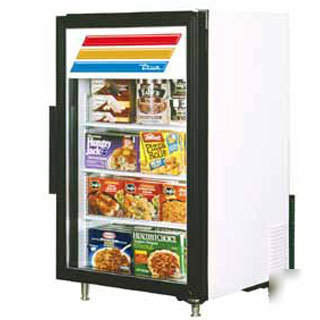 True gdm-7F glass door merchandiser, reach-in freezer, 