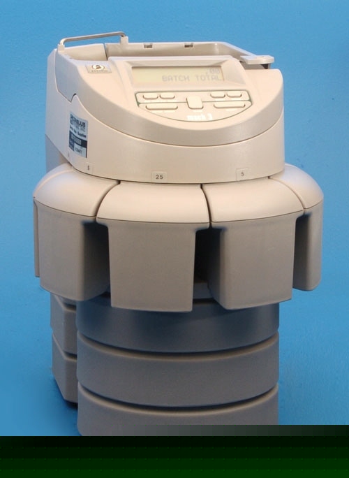 Delarue mach 3 model 6300 6300033 coin counter sorter