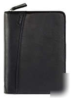 Filofax lyndhurst zip black leather personal organiser