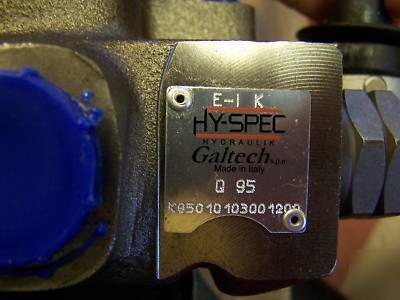 New hy-spec galtech q 95 single hydraulic spool valve 