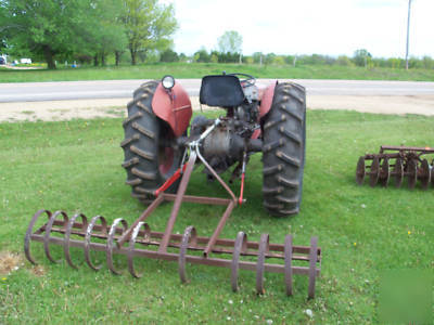 Massey ferguson 20 tractor drag and disc 