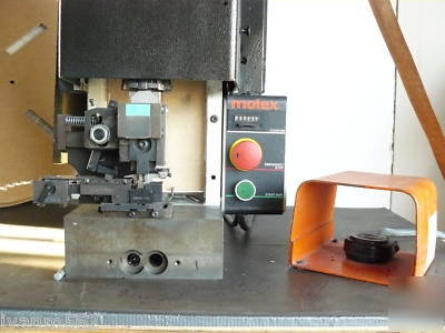 Molex crimping press without die set