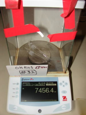 Ohaus explorer pro analytical laboratory balance EP114C