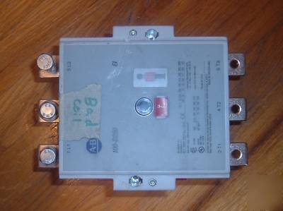 Allen bradley contactor 100S-D250EZJ22C bad coil 
