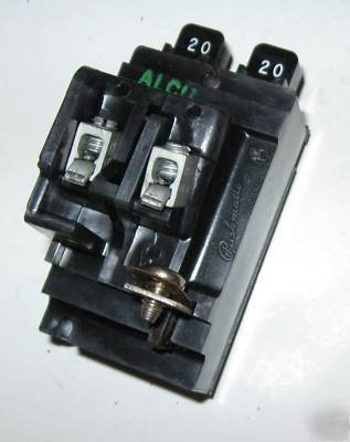 Ite pushmatic tandem twin 20A 20 amp breaker P2020