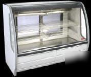 New deli case torrey tem-200 24 cubic ft white tor-rey