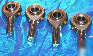 4 male tie rod end link heim joint 8MM 2RIGHT+2LEFT