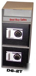 Cash safes depository front drop safe doors free ship