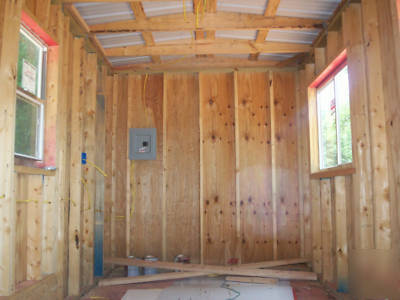 Custom built concession trailer unfinished 