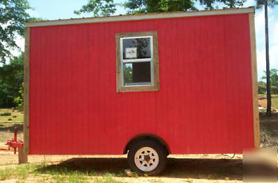 Custom built concession trailer unfinished 