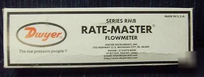 Dwyer series rmb flowmeter 57-192903-00 S09K (lot of 8)