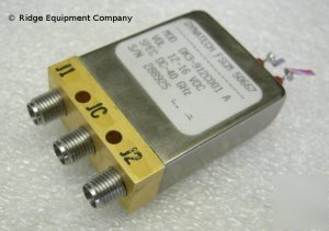 Dynatech DK3-912C001 12-16VDC dc-40 ghz coaxial switch