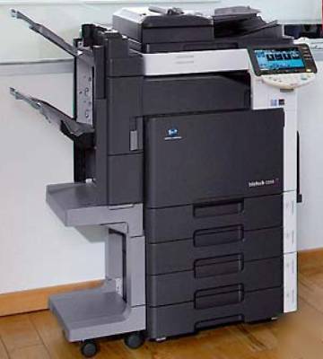 Konica minolta bizhub C203 copier , printer , scan, fax