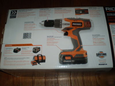 Ridgid 18V auto shift drill driver 