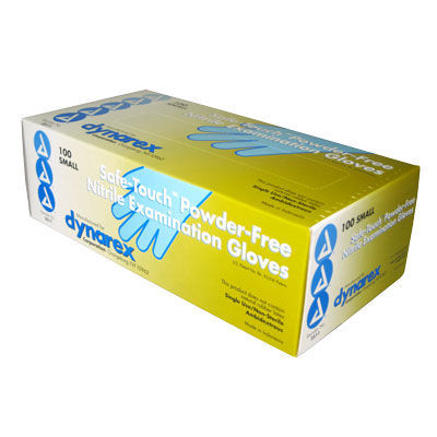 Powder free nitrile exam gloves non sterile 100 medium