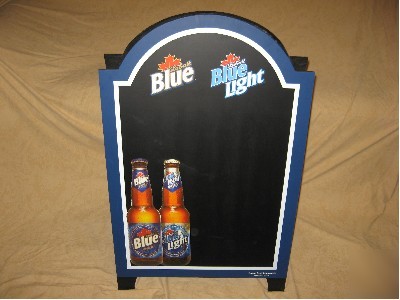 Labatt blue a-frame chalk menu board bar pub restaurant