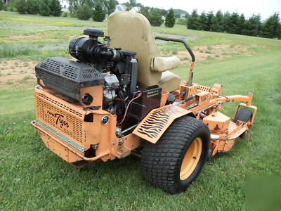 Scag turf tiger kawasaki efi zero turn commercial mower