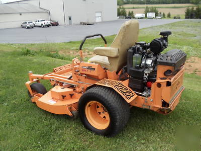 Scag turf tiger kawasaki efi zero turn commercial mower