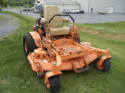 Scag turf tiger kawasaki efi zero turn commercial mower