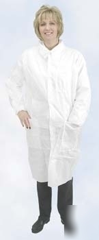 Vwr critical cover alphaguard lab coats lc-32432-5