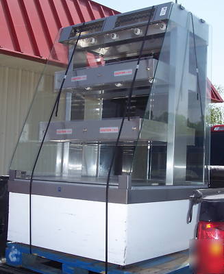 3 tier hardt food/chicken merchandiser warmer 