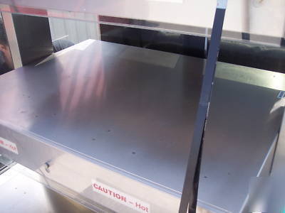 3 tier hardt food/chicken merchandiser warmer 