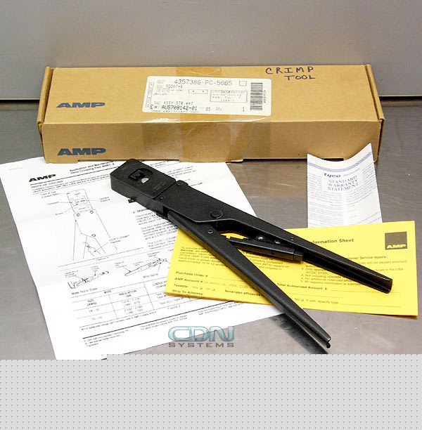 Amp/tyco 90067-4 certi-crimp crimper crimping tool 