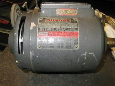 Dumore tool post grinder 2 bases 1/2 hp