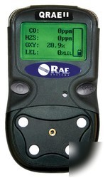 Rae systems qrae ii gas detector H2S co O2 lel alkaline