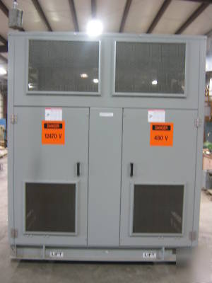 Square d transformer 750/1000 kva 12470 d/ lv 480/277