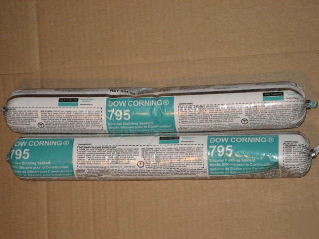 2 dow corning 795 silicone building sealants 20OZ white