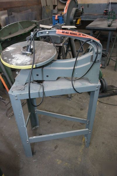 Delta scroll saw- #40, cat# 40-601 shop equipment