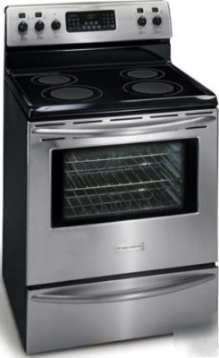 Electric range, freestanding, 30 inch by frigidaire
