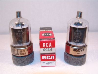 Johnson ranger ii 6146 (2)/6CL6 (2) driver tube set