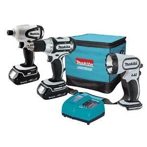Makita LCT300W 18-volt cordless 3-piece combo kit