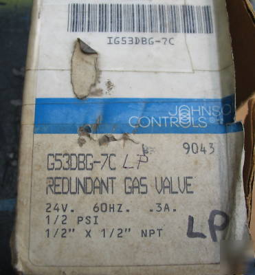 Nos johnson controls G53DBG-7CLP gas valve