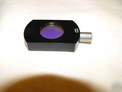 Olympus bhtu fluorescence microscope with 5 plan obj.