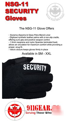 Security printed gloves