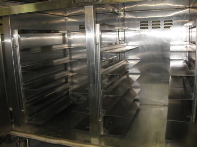 Servolift piper stainless steel food service carts 